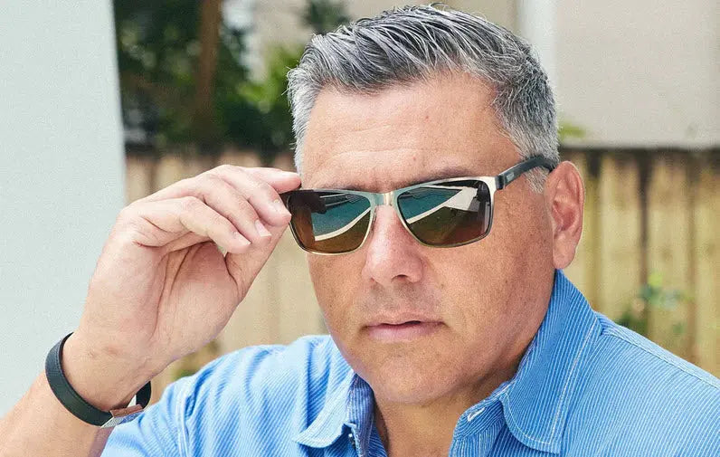 Eagle Eyes Element Sunglasses on gentleman