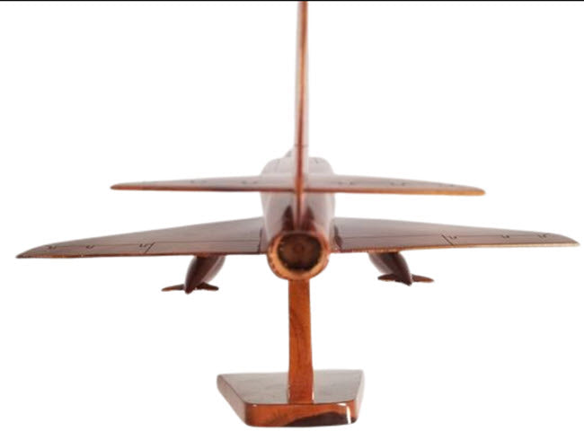 A-4 Skyhawk Natural Wood Aircraft Model