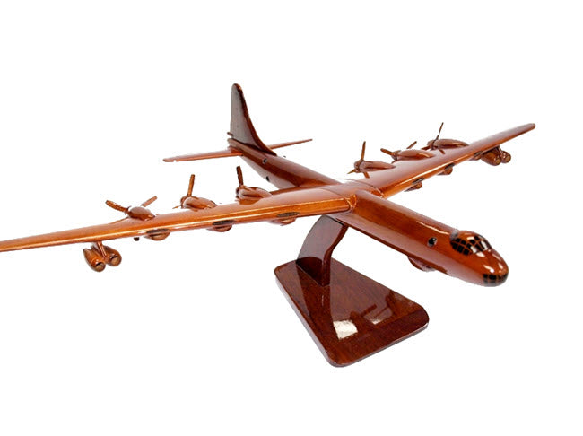 B-36 Peacemaker Natural Wood Aircraft Desk Model