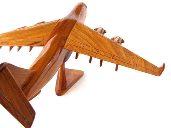 Boeing C-17 Globemaster III Premium Airplane Natural Wood Aircraft Desk Model