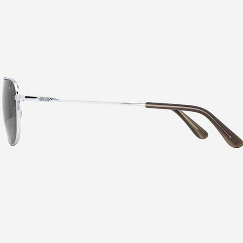 The new AO Checkmate with a Silver Frame, Standard Temples and True-Color™ Gray Lenses