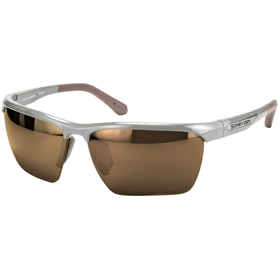 CIA Grabber Golf Sunglasses with a Gray Frame and LT16 Lenses