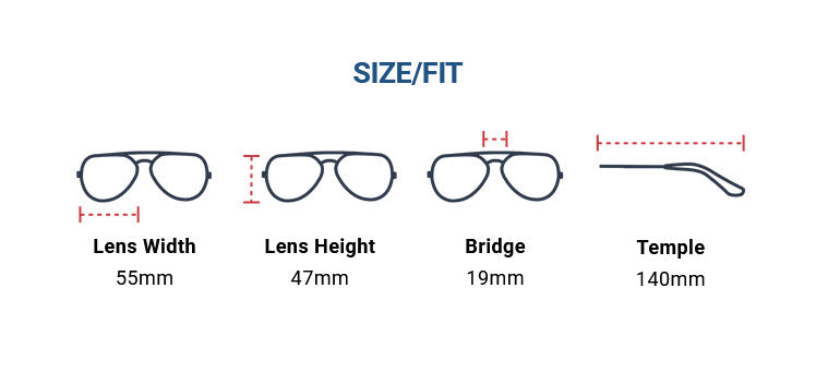 Eagle Eyes Freedom Apollo Aviator Sunglasses