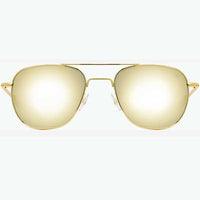 AO Eyewear American Optical Original Pilot Gold Frame Sunglasses