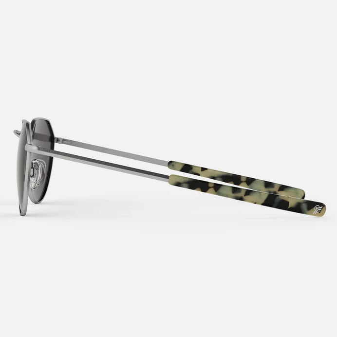 Randolph Hamilton 50mm Matte Chrome Bayonet Nylon Polarized American Gray