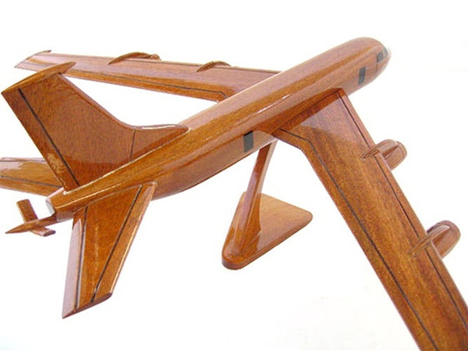 KC-135 Stratortanker  Natural Mahogany Wood Aircraft Model