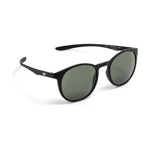 Flying Eyes Ninox sunglasses with Matte Black frame and Green lenses