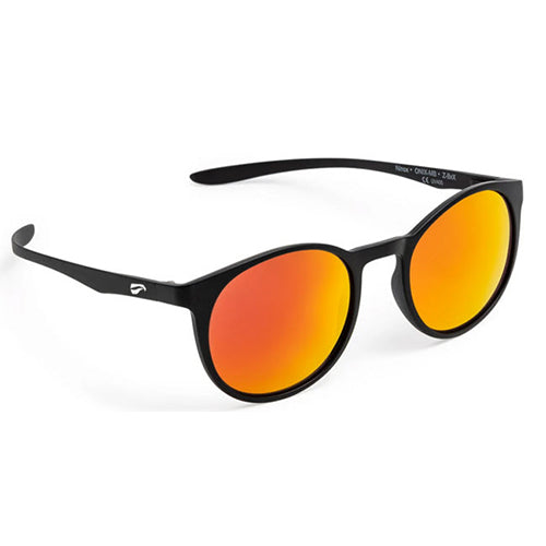 Ninox Matte Black Mirrored Rose Lens sunglasses