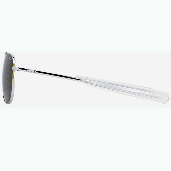 AO Eyewear American Optical Original Pilot Silver Frame Sunglasses