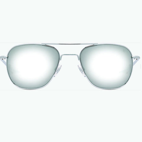 AO Original Pilot Silver Frame Sunglasses