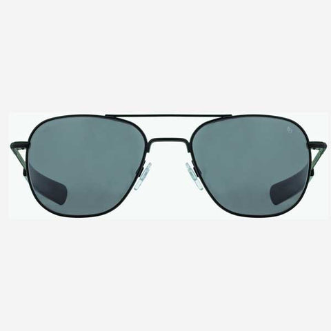 AO Original Pilot Black Frame Sunglasses