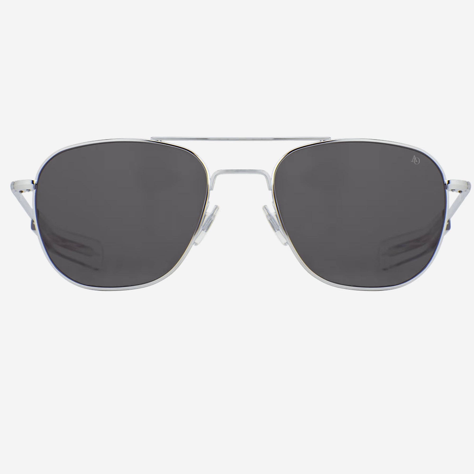 AO Original Pilot Silver Aviator Sunglasses For Pilots