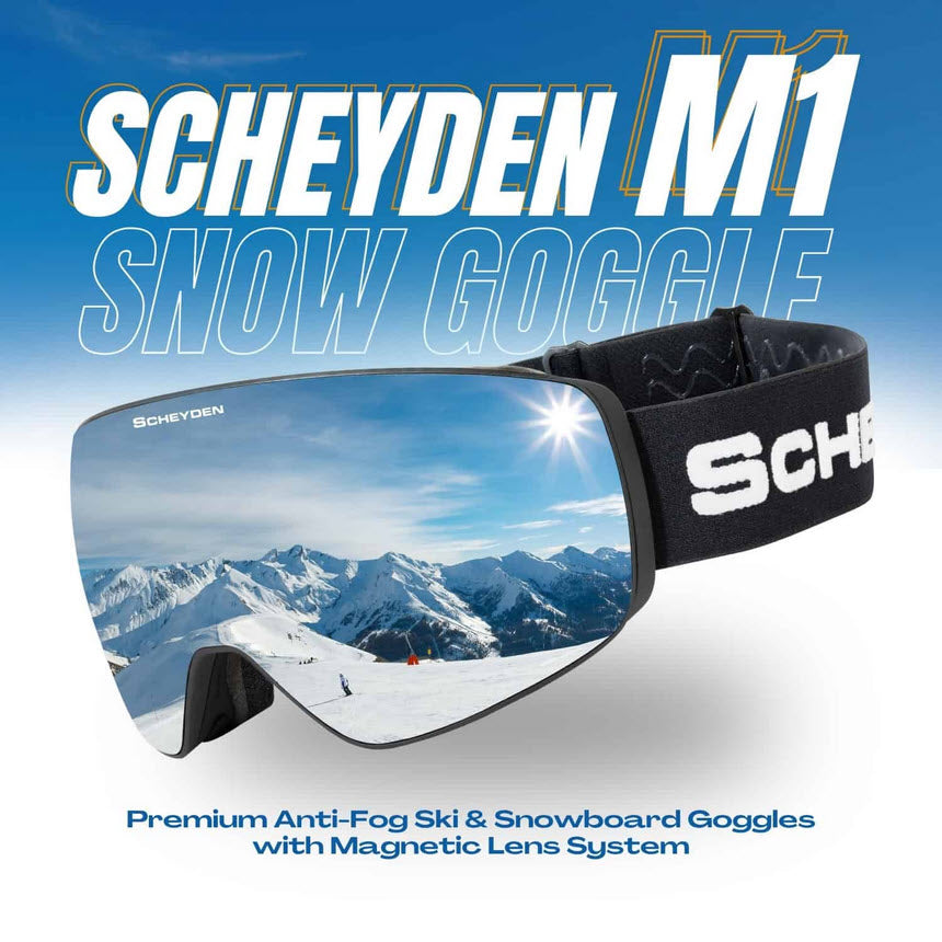 Scheyden M1 Ski and Snowboarding Goggles