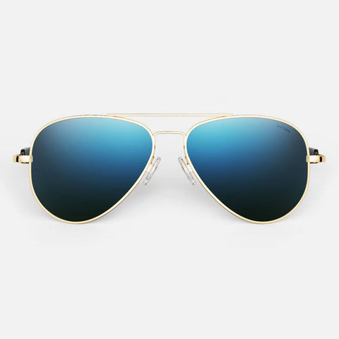 Randolph Cobalt Concorde Polarized Blue Mirror Sunglasses