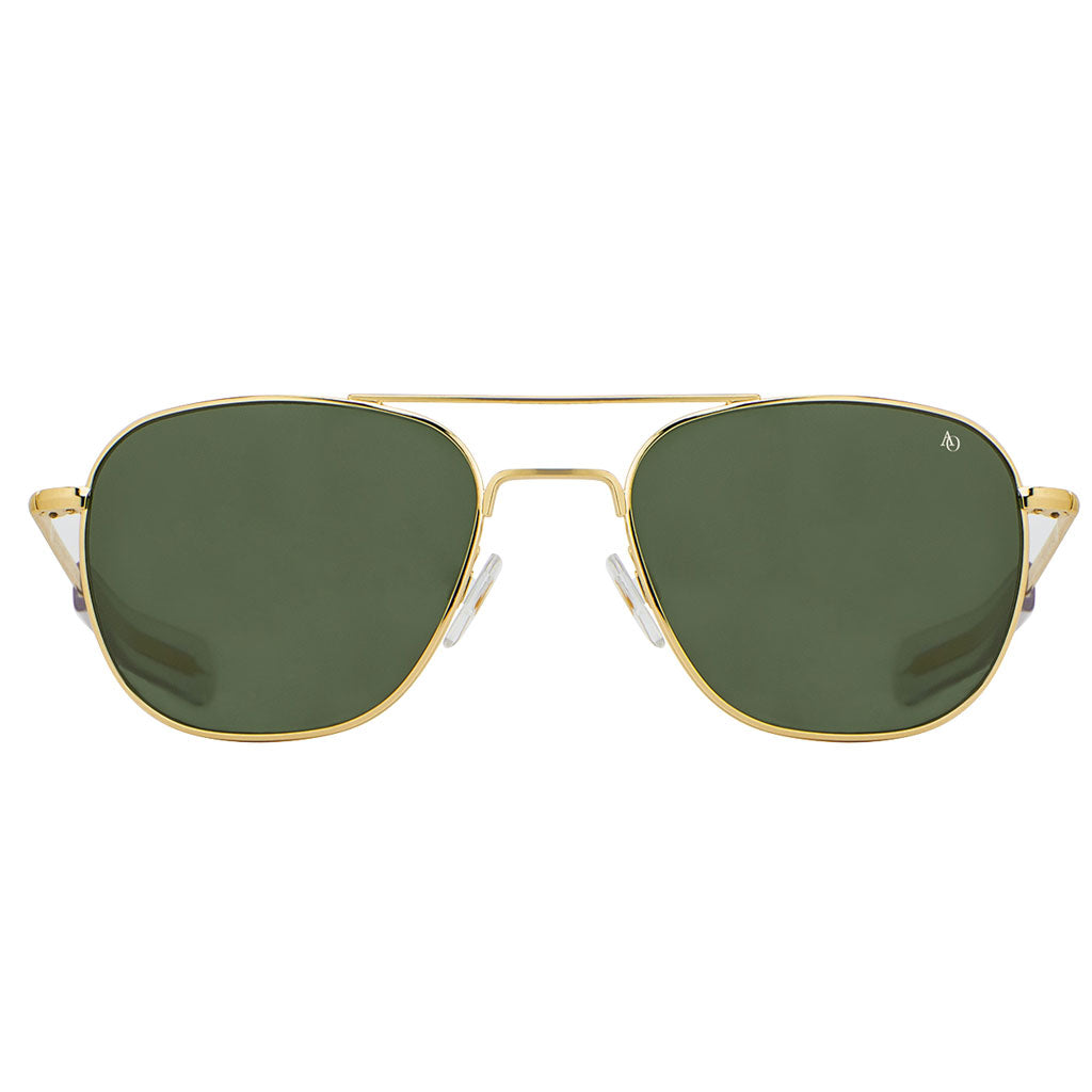 AO Eyewear American Optical Original Pilot Gold Frame Sunglasses